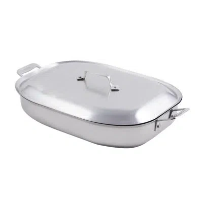 Bon Chef Cucina 5-qt. Oval Stainless Steel Braiser With Lid
