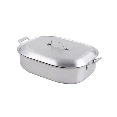 Bon Chef Cucina 7 Qt. Round Dutch Oven With Lid In Stainless Steel