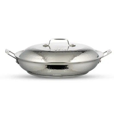 Bon Chef Cucina Round Stainless Steel Round Braiser With Lid