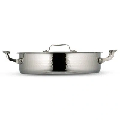 Bon Chef Cucina Stainless Steel Stock Pot With Lid In Hammer