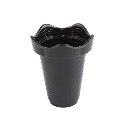 Bon Chef Euro Round Melamine 32 Oz. Dessert Bowl In Black