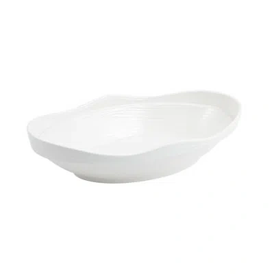 Bon Chef Euro Round Melamine 72 Fl Oz. Serving Bowl In Ivory