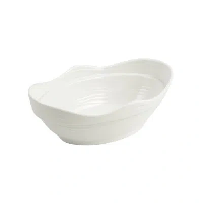 Bon Chef Euro Round Melamine 96. Fl oz Serving Bowl In Ivory
