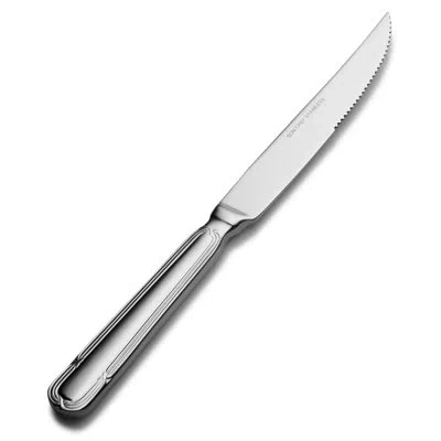 Bon Chef Florence 12 Piece Steak Knife Set In Stainless Steel