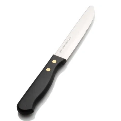 Bon Chef Gaucho 12 Piece Steak Knife Set In Black