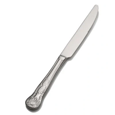 Bon Chef Kings Euro Solid Handle Dinner Knife