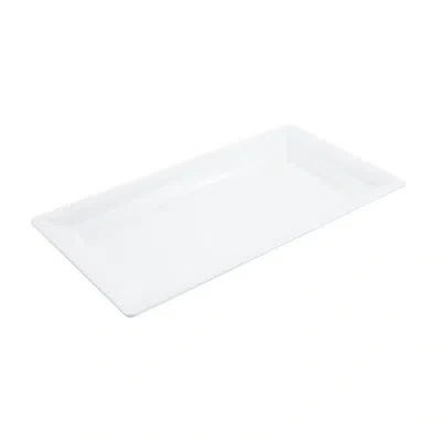 Bon Chef Melamine 2-5 Quarts Serving Dish & Platter In White