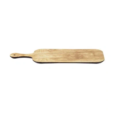 Bon Chef Melamine Driftwood Design Serving Tray In Beige