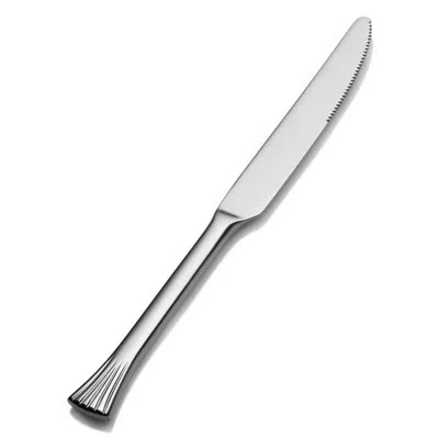 Bon Chef Mimosa Euro Solid Handle Dinner Knife
