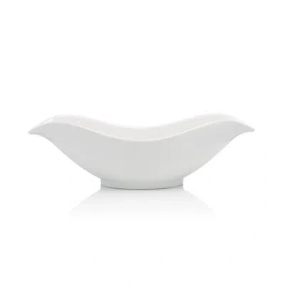 Bon Chef Petals 4 Oz. Melamine Bowl In White