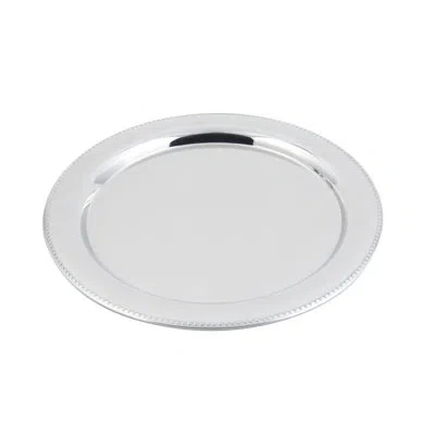 Bon Chef Platter In Silver