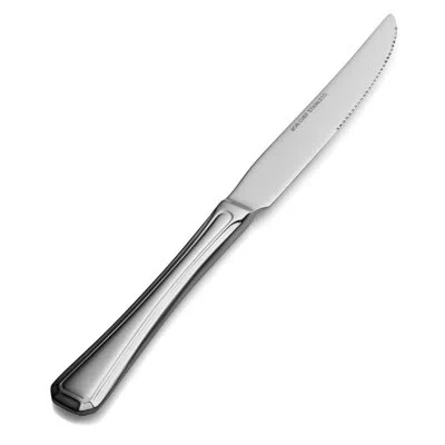 Bon Chef Prism 12 Piece Steak Knife Set In Stainless Steel