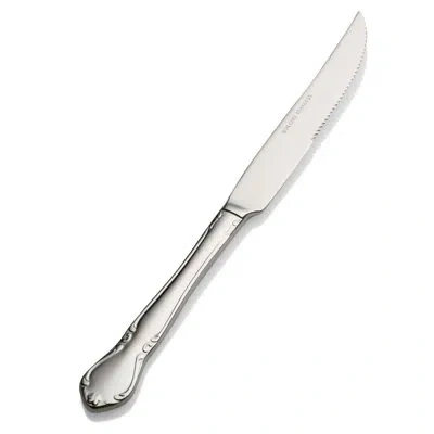 Bon Chef Queen Anne 12 Piece Steak Knife Set In Stainless Steel