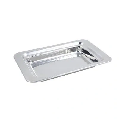 Bon Chef Single Wall 128 Fl Oz. Serving Bowl In Silver