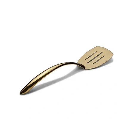 Bon Chef Slotted Serving Servall In Gold