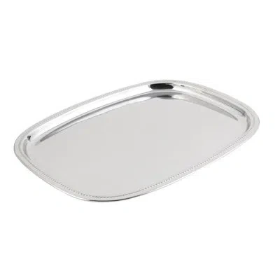 Bon Chef Tray In Silver