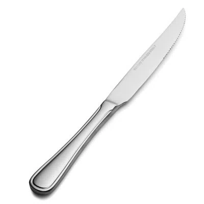 Bon Chef Tuscany 12 Piece Steak Knife Set In Stainless Steel