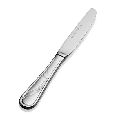 Bon Chef Wave Euro Solid Handle Butter Knife