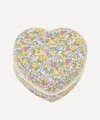 Bon Dep Betsy Ann Tana Lawn Cotton Heart Jewellery Box