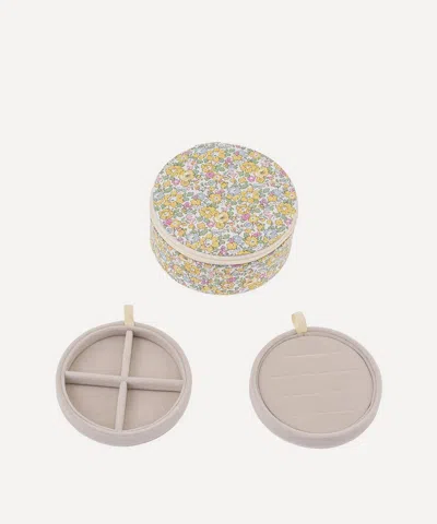 Bon Dep Betsy Ann Tana Lawn Cotton Round Jewellery Box