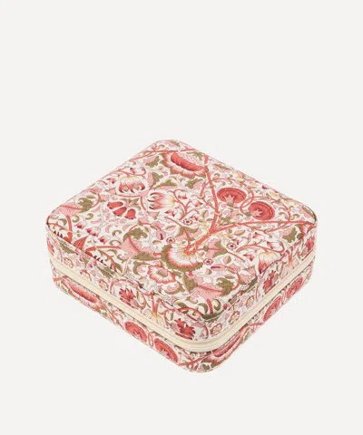 Bon Dep Lodden Tana Lawn Cotton Octagon Jewellery Box In Multi