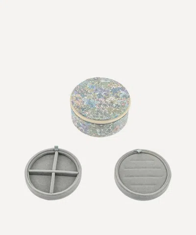 Bon Dep Margaret Annie Tana Lawn Cotton Round Jewellery Box