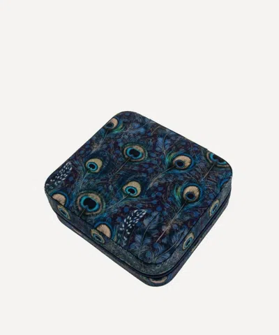 Bon Dep Peacock Manor Tana Lawn Cotton Zipped Jewellery Box