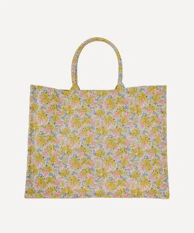 Bon Dep Swirling Petals Tana Lawn Tote Bag