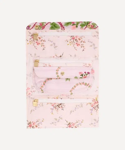 Bon Dep Garden Blooms Tana Lawn Cotton Jewellery Roll In Multi