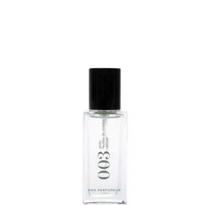 Bon Parfumeur 003 Yuzu Violet Leaves Vetiver Eau De Parfum - 30ml In White