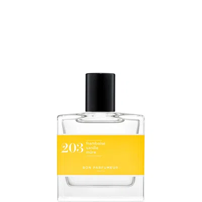 Bon Parfumeur 203 Raspberry Vanilla Blackberry Eau De Parfum - 30ml In White