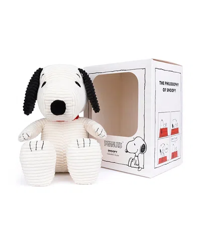 Bon Ton Toys Peanuts Snoopy Eco Corduroy In Giftbox Plush - Ages 5-7 Years In Multi