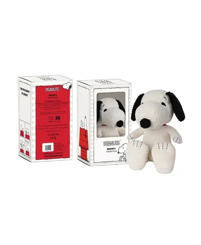 Bon Ton Toys Peanuts Snoopy Sitting Corduroy In Giftbox Plush - Ages 5-7 Years In White