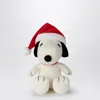 Bon Ton Toys Snoopy With Christmas Hat Plush 17 Cm In White