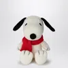 Bon Ton Toys Snoopy With Scarf Plush 17 Cm In White