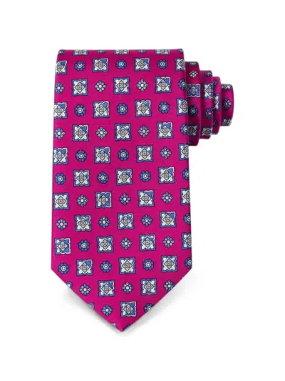 Bona Furtuna Geometric-print Tie In Pink