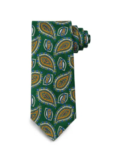 Bona Furtuna Paisley-print Silk Tie In Multi