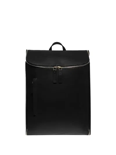 Bonastre Dome Zip-detail Backpack In Black