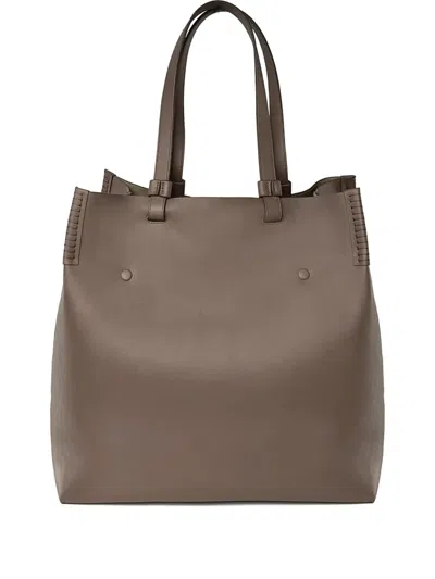 Bonastre Large T Tote Bag In Grey