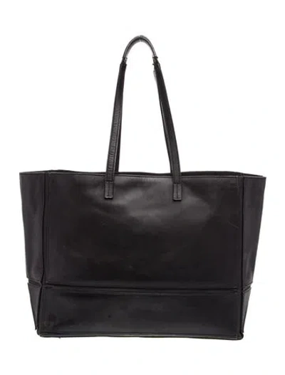 Pre-owned Bonastre Leather Tote In Black
