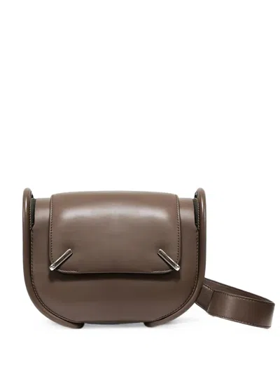 Bonastre Lovni Satchel Messenger Bag In Brown