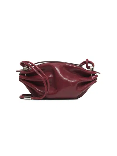 Bonastre Men's Bon-bon Leather Crossbody Bag In Burgundy