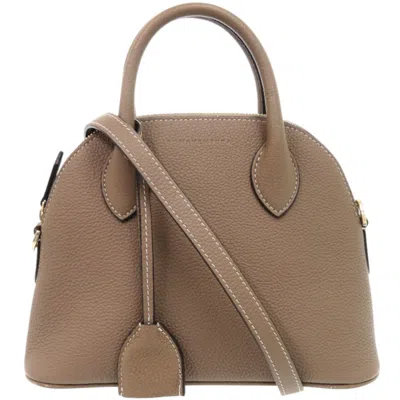 Pre-owned Bonaventura Leather Handbag () In Brown