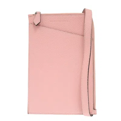 Pre-owned Bonaventura Leather Shoulder Bag () In Pink
