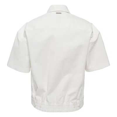 Bonbom Asymmetric Shirring Shirt