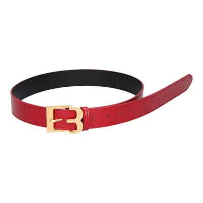 Bonbom B Buckle Belt In Pink