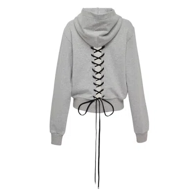 Bonbom Back Lace-up Hoodie