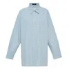 Bonbom Buttoned Slit Shirt In Multi