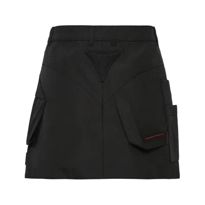 Bonbom Carpenter Mini Skirt In Black