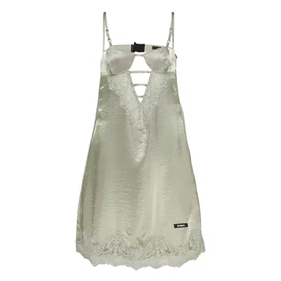 Bonbom Carrie Slip Dress In Gray